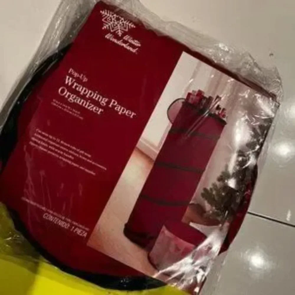Wrapping Paper Organizer (Pop- Up) / TWO /   Holds 12 40-inch rolls (new)‎ (p/s)